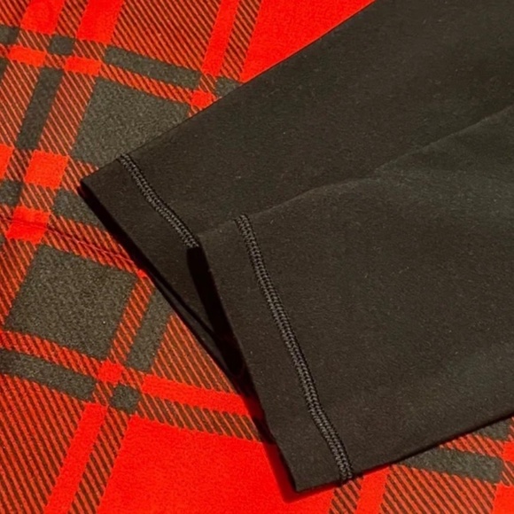 Ivivva By Lululemon Rhythmic Tight Se Mesh Stripe Leggings Size 12 Black Dance - Picture 9 of 10